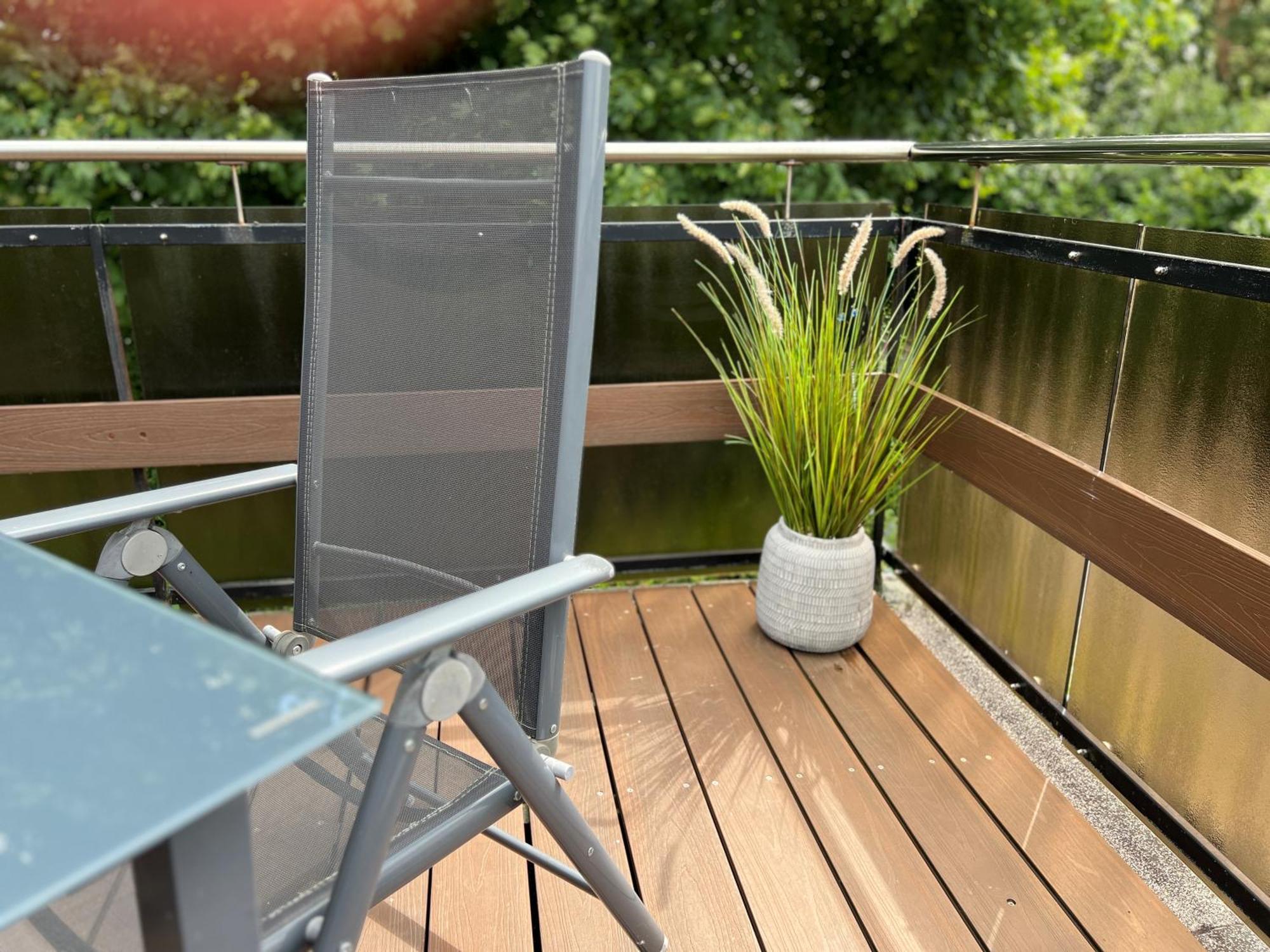 Peedy's luxuriöse 60m² Wohnung mit Balkonterrasse Stade Exterior foto